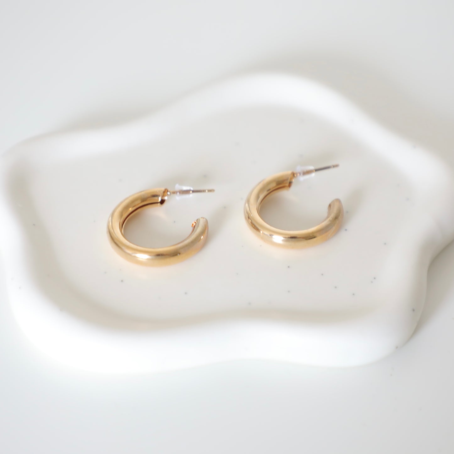 Chunky Half Hoop Aria Earrings